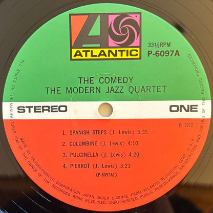 The Modern Jazz Quartet - The Comedy (1972 Japanese Atlantic Gatefold Vinyl LP)
