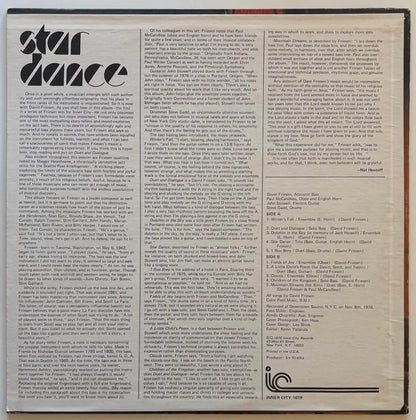 David Friesen - Star Dance (1976 US Inner City Vinyl LP)