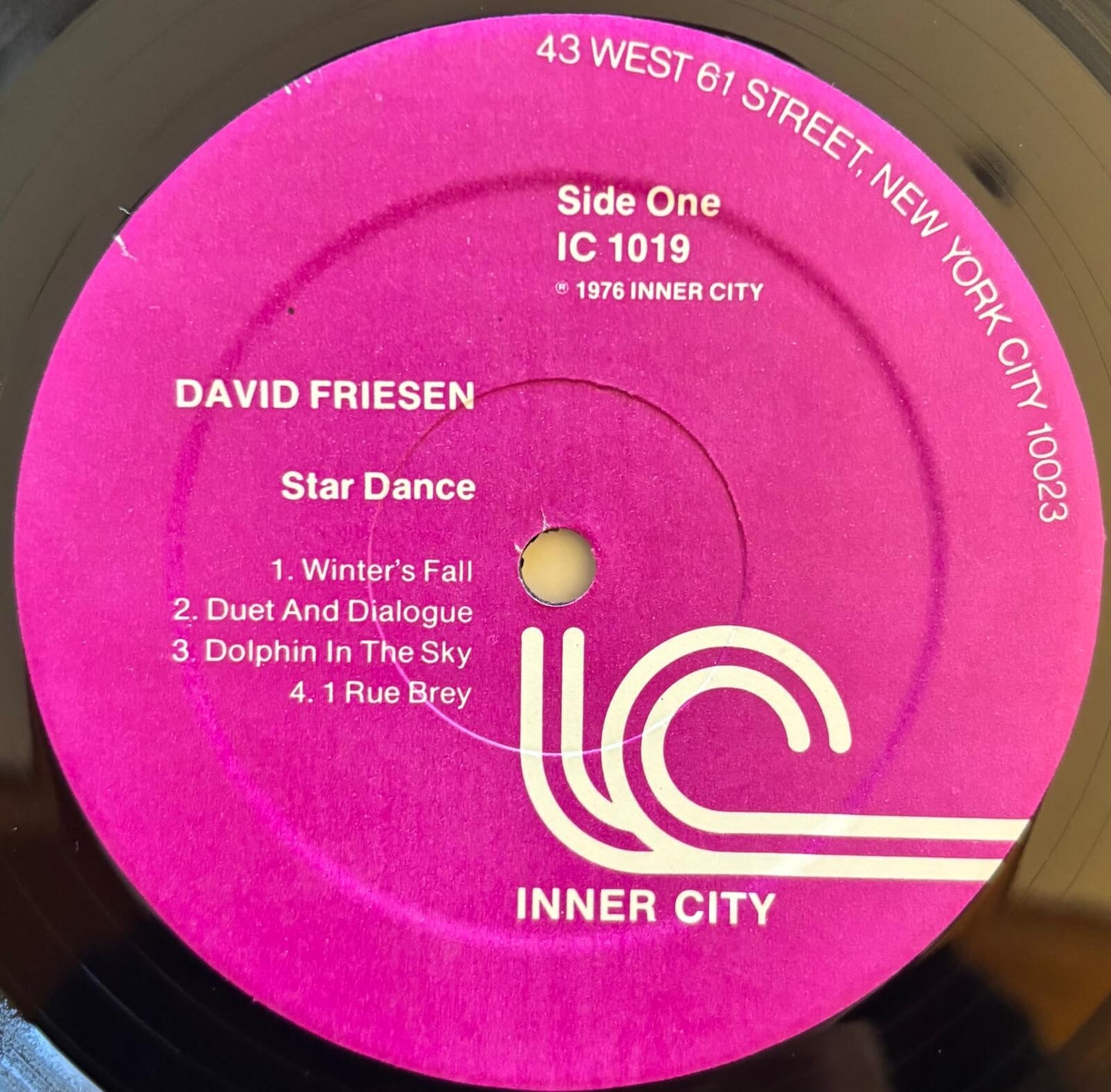 David Friesen - Star Dance (1976 US Inner City Vinyl LP)