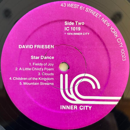 David Friesen - Star Dance (1976 US Inner City Vinyl LP)