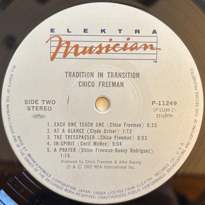 Chico Freeman - Tradition in Transition (1982 Japanese Elektra Musician Vinyl LP)