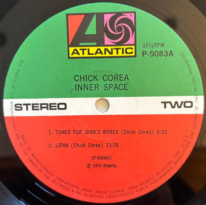 Chick Corea - Inner Space (1973 Japanese Atlantic Gatefold Vinyl 2LP)