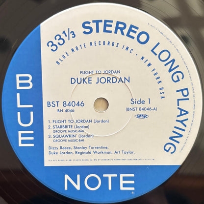 Duke Jordan - Flight To Jordan (1992 Japanese Blue Note Vinyl LP)