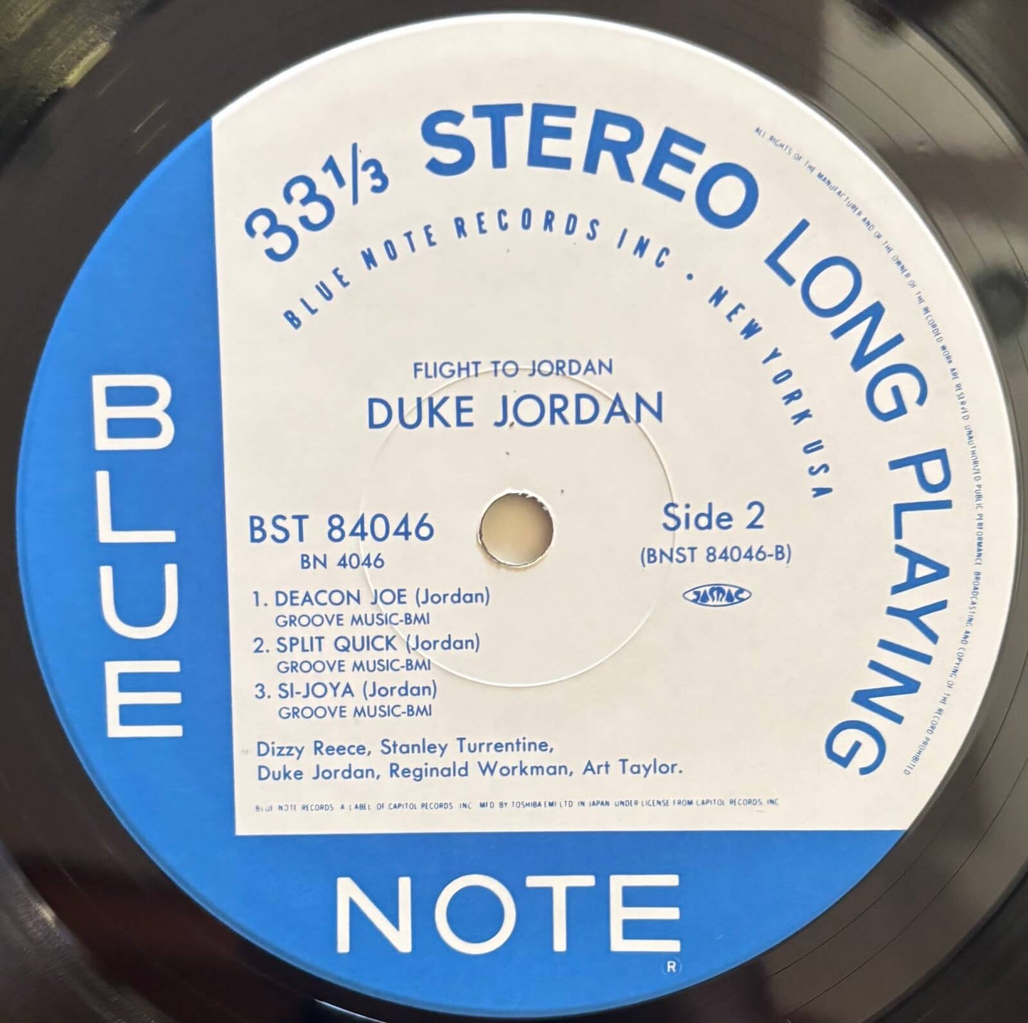Duke Jordan - Flight To Jordan (1992 Japanese Blue Note Vinyl LP)