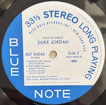 Duke Jordan - Flight To Jordan (1992 Japanese Blue Note Vinyl LP)