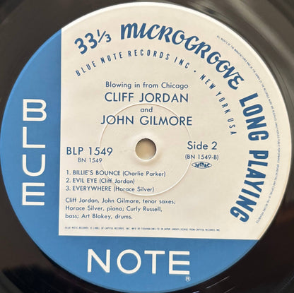 Clifford Jordan & John Gilmore - Blowing In From Chicago (1990 Japanese Blue Note Mono Vinyl LP)