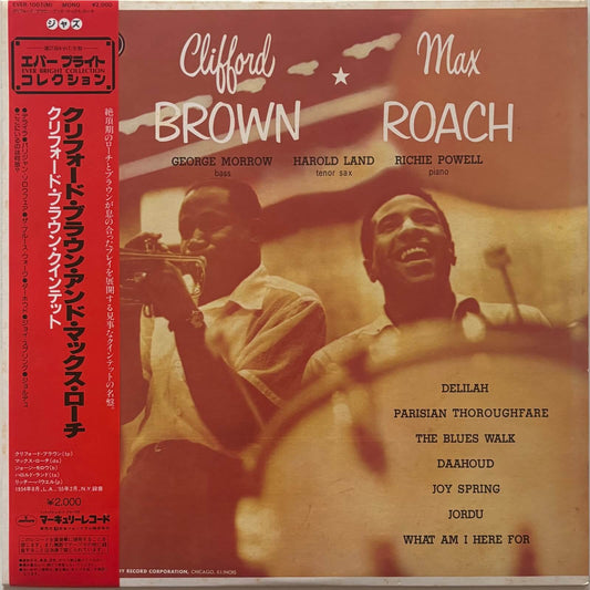 Clifford Brown & Max Roach - Clifford Brown & Max Roach (1983 Japanese EmArcy Mono Vinyl LP)