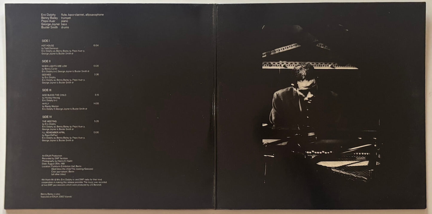 Eric Dolphy - Berlin Concerts (1977 German Enja 2LP enja Vinyl)