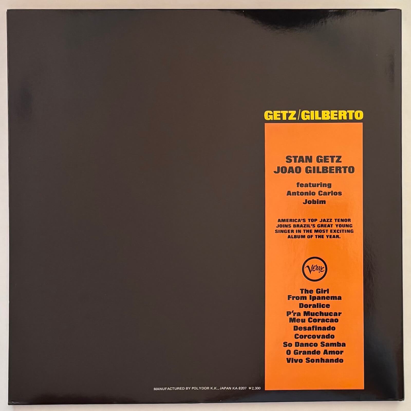 Getz/Gilberto - Bossa Nova Verve Japan | Lush Life Records