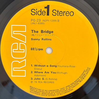 Sonny Rollins - The Bridge (1976 Japanese RCA Stereo Vinyl LP)