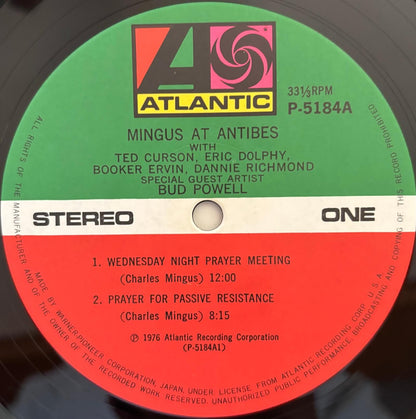 Charles Mingus - Mingus at Antibes (1979 Japanese Atlantic Gatefold 2LP)