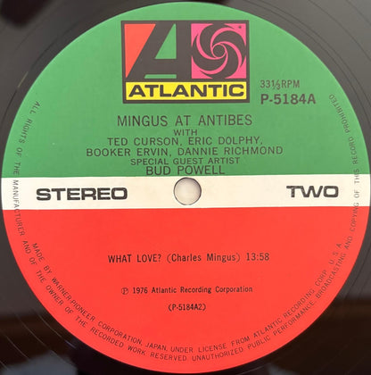 Charles Mingus - Mingus at Antibes (1979 Japanese Atlantic Gatefold 2LP)