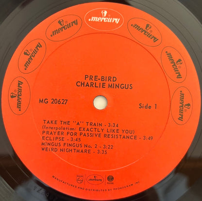 Charles Mingus - Pre-Bird (1973 US Mercury EmArcy Series Mono Vinyl LP)