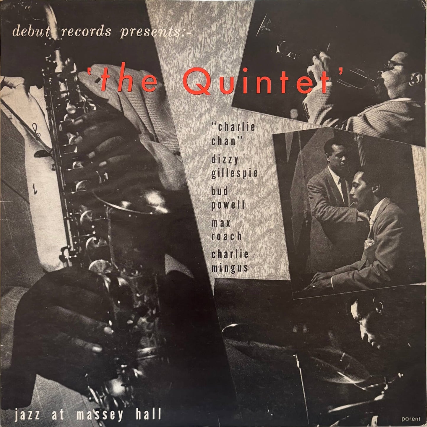 The Quintet - Jazz At Massey Hall (1976 Japanese Debut/Fantasy Mono Vinyl LP)