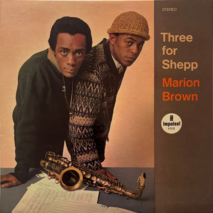 Marion Brown - Three For Shepp (1967 US Impulse! Stereo First Pressing Gatefold Vinyl LP)