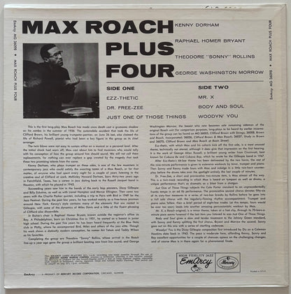 Max Roach + 4 (1973 US EmArcy Mono Vinyl LP)