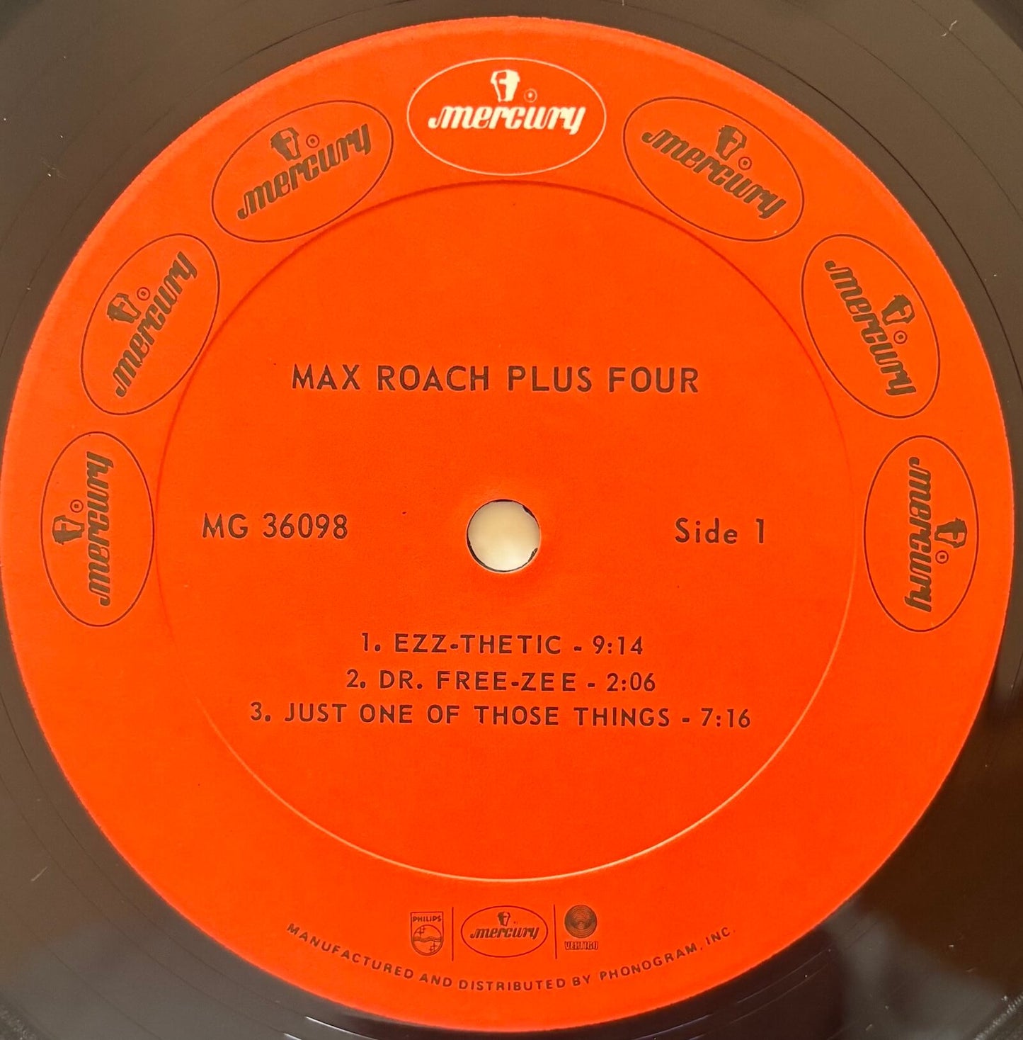 Max Roach + 4 (1973 US EmArcy Mono Vinyl LP)