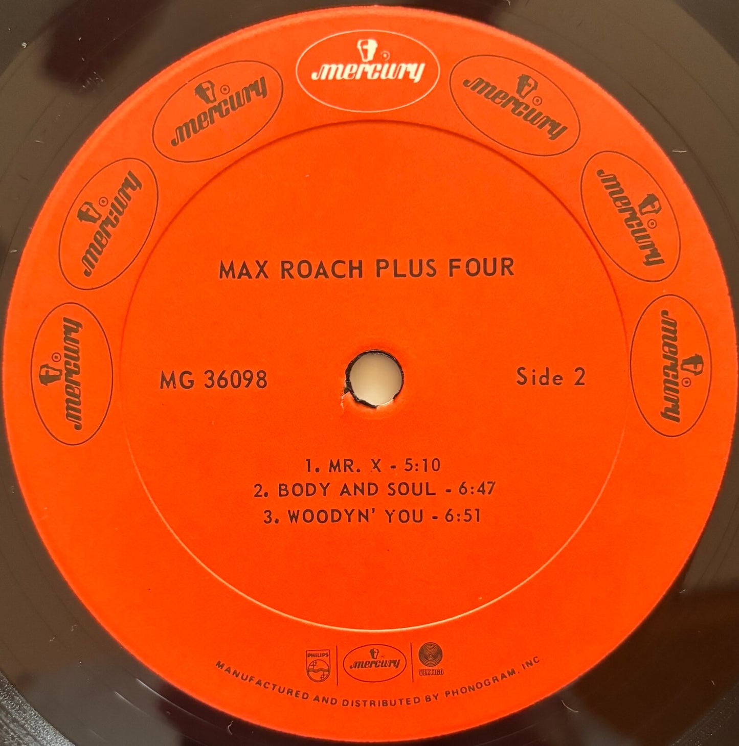 Max Roach + 4 (1973 US EmArcy Mono Vinyl LP)