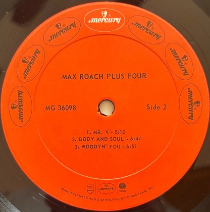 Max Roach + 4 (1973 US EmArcy Mono Vinyl LP)