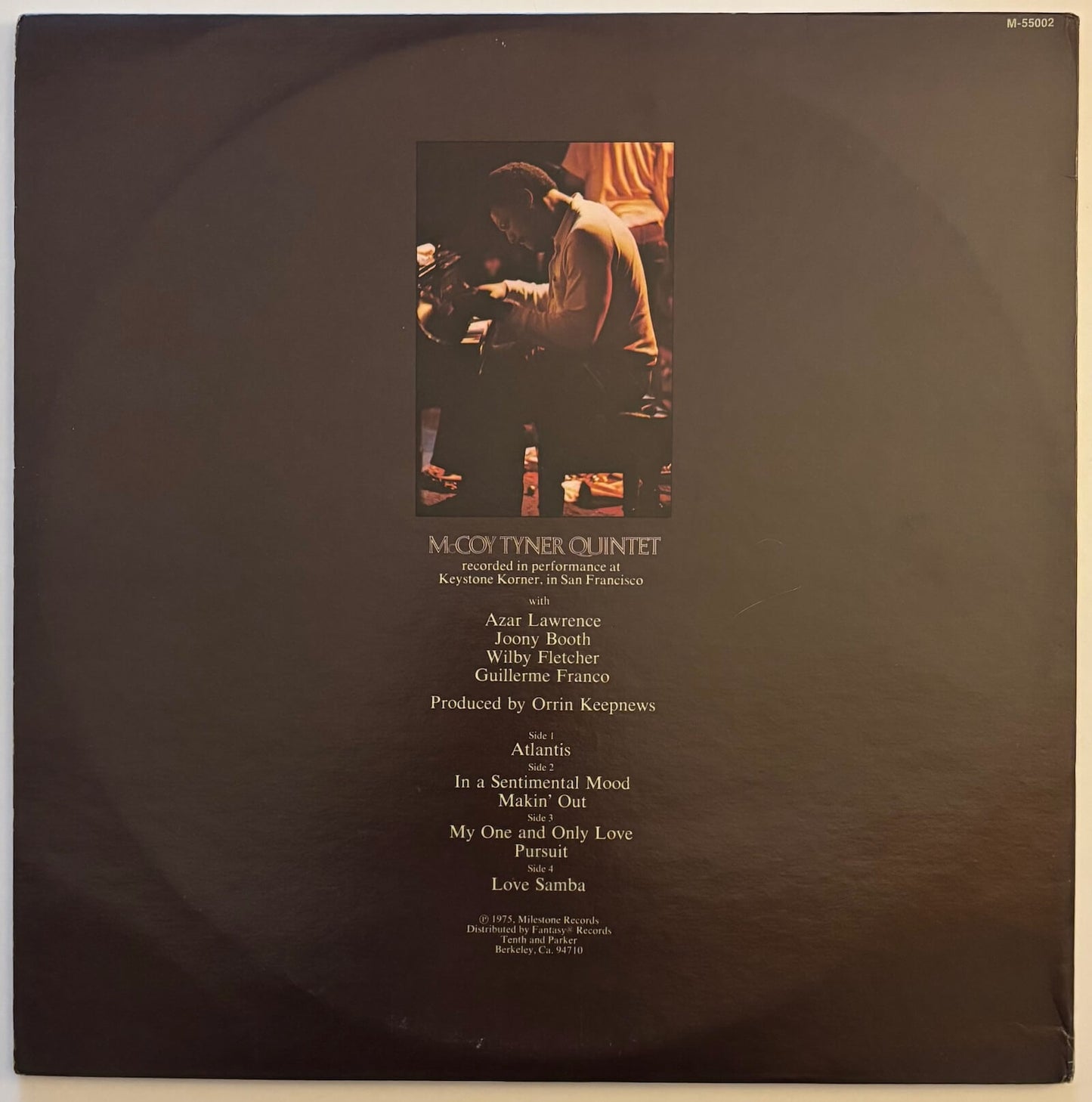 McCoy Tyner - Atlantis (1975 US Milestone Gatefold Vinyl 2LP)