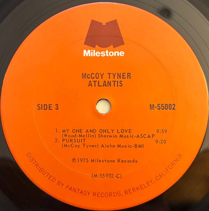 McCoy Tyner - Atlantis (1975 US Milestone Gatefold Vinyl 2LP)