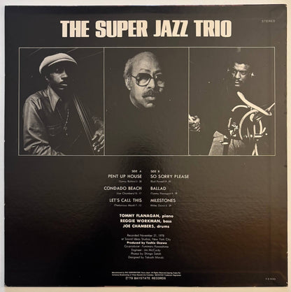 The Super Jazz Trio - The Super Jazz Trio (1979 Japanese Baystate Vinyl LP)