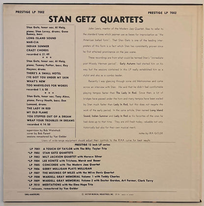 Stan Getz - Stan Getz Quartets (1979 Japanese Prestige Mono Vinyl LP)