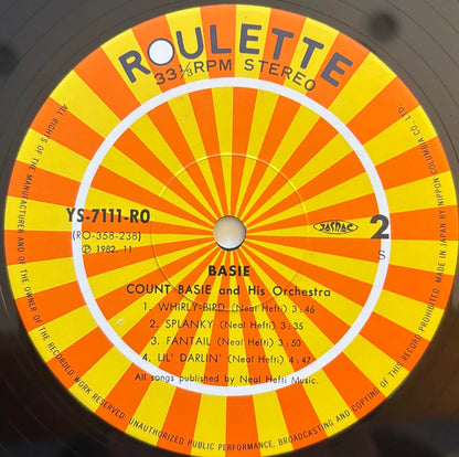 Count Basie - Basie / The Atomic Mr. Basie (1982 Japanese Roulette Vinyl LP)