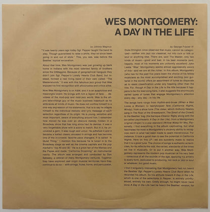 Wes Montgomery - A Day In The Life (1976 Japanese A&M-CTI Limited Edition LP)