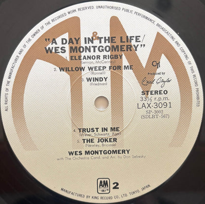 Wes Montgomery - A Day In The Life (1976 Japanese A&M-CTI Limited Edition LP)
