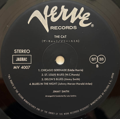 Jimmy Smith - The Cat (1977 Japanese Verve Vinyl LP)