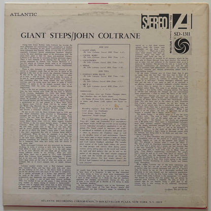 John Coltrane - Giant Steps (1976 Japanese Atlantic Stereo Vinyl LP)
