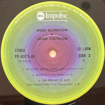 Duke Ellington and John Coltrane - Duke Ellington and John Coltrane (1976 Japanese ABC Impulse! Gatefold LP)