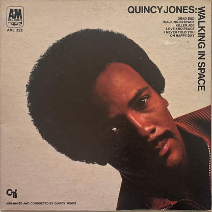 Quincy Jones - Walking In Space (1970 Japanese A&M/CTI Gatefold Vinyl LP)