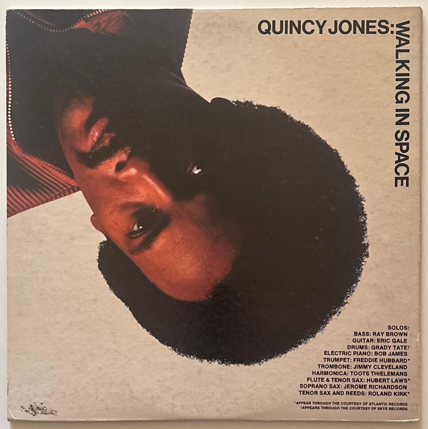 Quincy Jones - Walking In Space (1970 Japanese A&M/CTI Gatefold Vinyl LP)