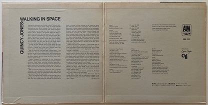 Quincy Jones - Walking In Space (1970 Japanese A&M/CTI Gatefold Vinyl LP)
