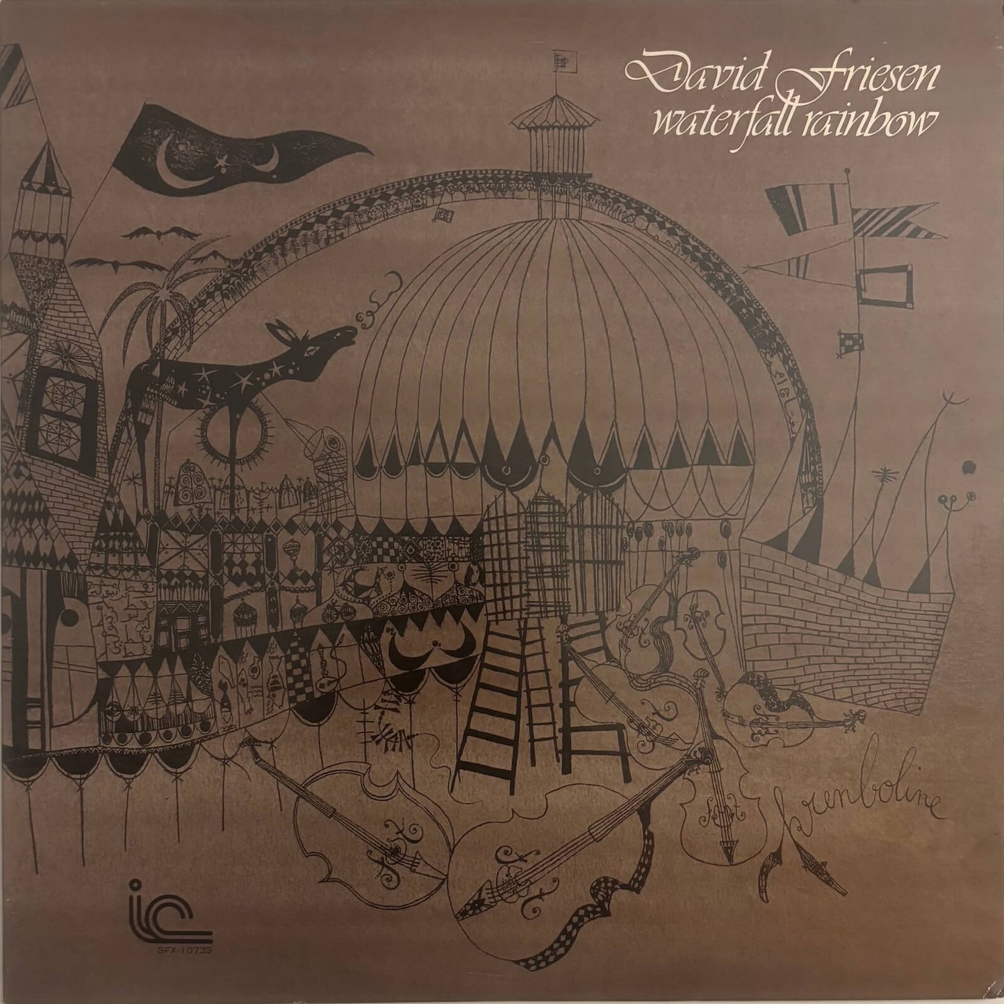 David Friesen - Waterfall Rainbow (1977 Japanese Inner City Vinyl LP)