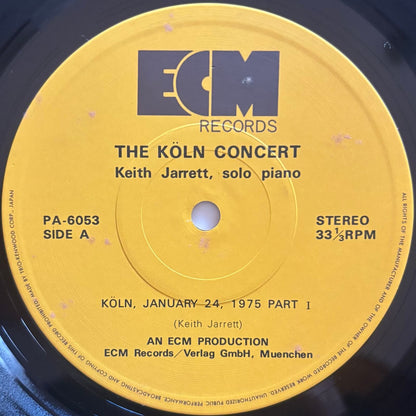 Keith Jarrett - The Köln Concert (1975 Japanese ECM/Trio Gatefold 2LP)