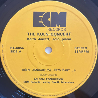 Keith Jarrett - The Köln Concert (1975 Japanese ECM/Trio Gatefold 2LP)
