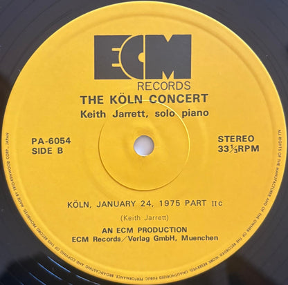 Keith Jarrett - The Köln Concert (1975 Japanese ECM/Trio Gatefold 2LP)