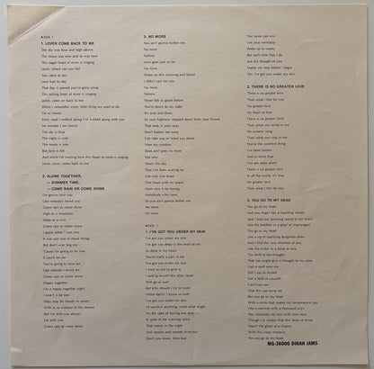 Dinah Washington - Dinah Jams (1972 US EmArcy Mercury Mono Reissue Vinyl LP)