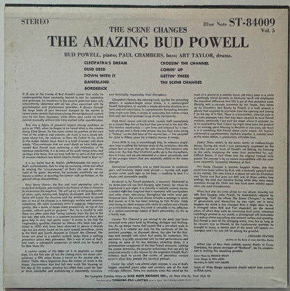 The Amazing Bud Powell - The Scene Changes, Vol. 5 (1983 Japanese Blue Note Stereo Vinyl LP)
