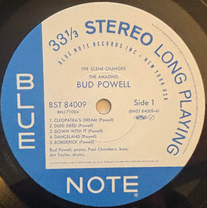 The Amazing Bud Powell - The Scene Changes, Vol. 5 (1983 Japanese Blue Note Stereo Vinyl LP)