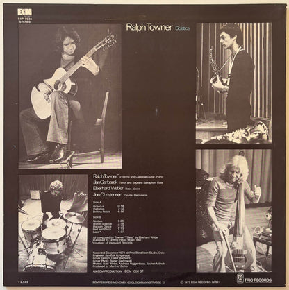 Ralph Towner - Solstice (1975 Japanese Pressing, ECM Records Vinyl LP)