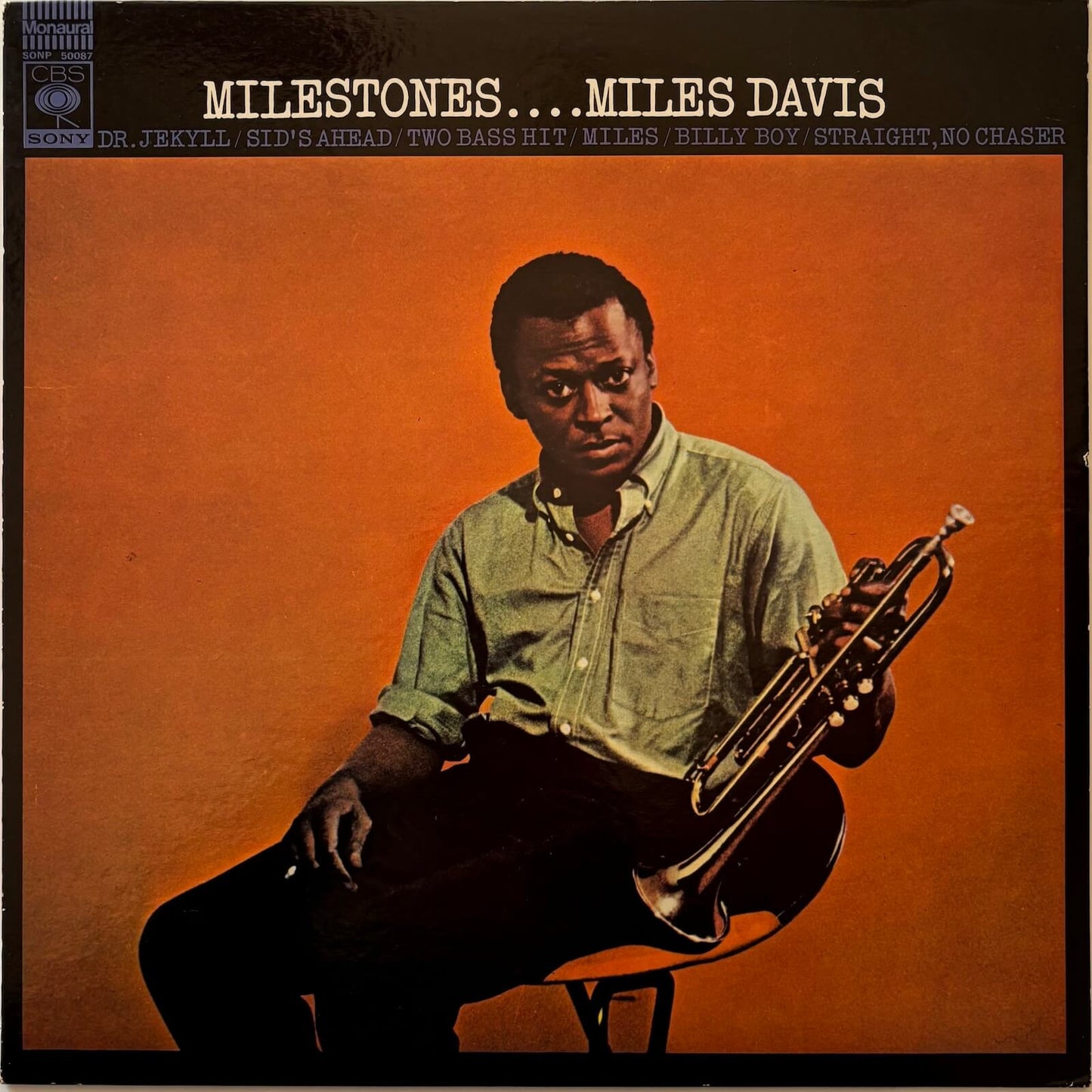 Miles Davis - Milestones (1969 Japanese Pressing, CBS/Sony Mono Vinyl LP)