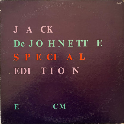 Jack DeJohnette - Special Edition (1980 Japanese Pressing, ECM Records Vinyl LP)