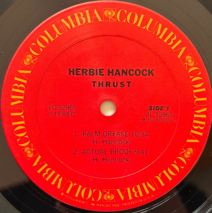 Herbie Hancock - Thrust (1974 US Pressing for Japan, CBS/Sony Vinyl LP)