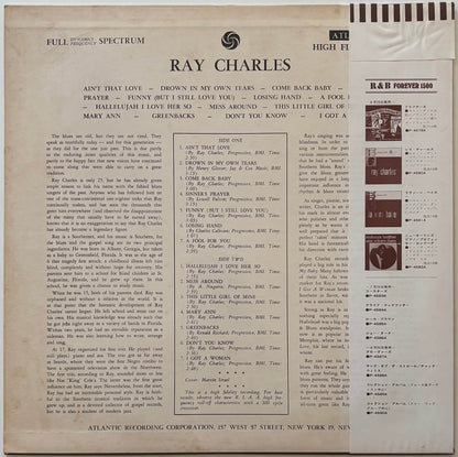 Ray Charles - Ray Charles (1979 Japanese Atlantic Mono Vinyl LP)