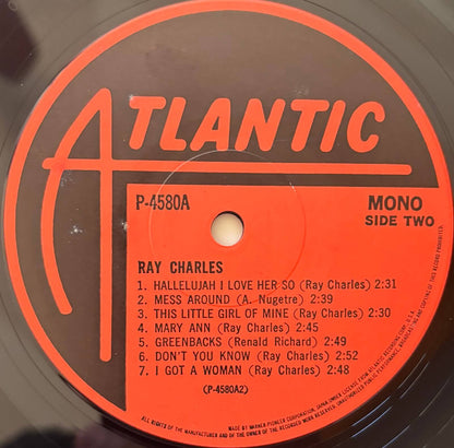Ray Charles - Ray Charles (1979 Japanese Atlantic Mono Vinyl LP)