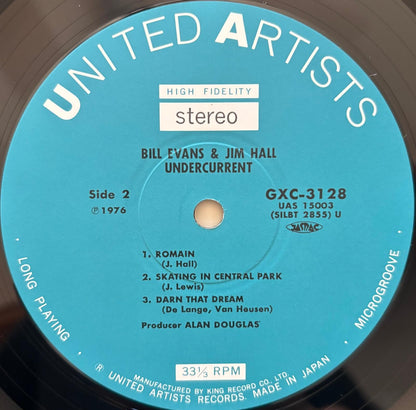 Bill Evans & Jim Hall - Undercurrent (1976 Japanese United Artists Vinyl LP)